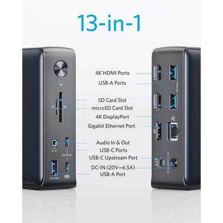 Anker PowerExpand 13-in-1 USB-C Dockを徹底レビュー！実際に