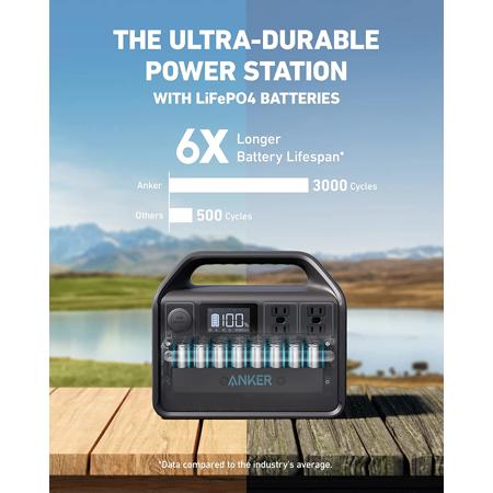 Anker 535 PowerHouse 500W 512Wh USB-C Portable Power Station