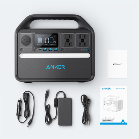 Anker SOLIX 536 508Wh 500W Portable Power Station