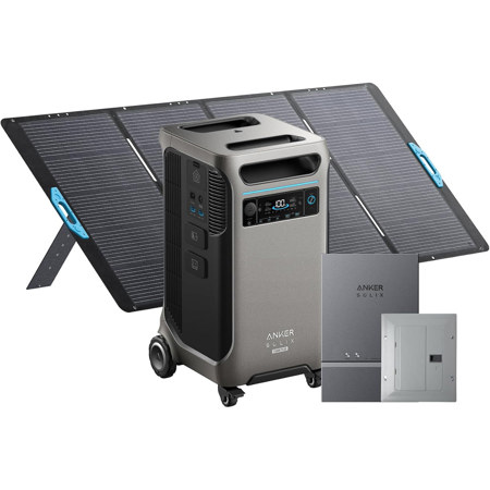 Anker SOLIX F3800 Plus 3840Wh 6000W Portable Power Station with 3200W Solar Input