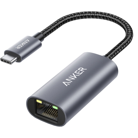 Anker PowerExpand USB-C to Gigabit Ethernet Adapter, Gray