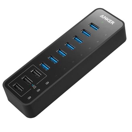 Anker 10 Port 60W USB 3.0 Data Hub