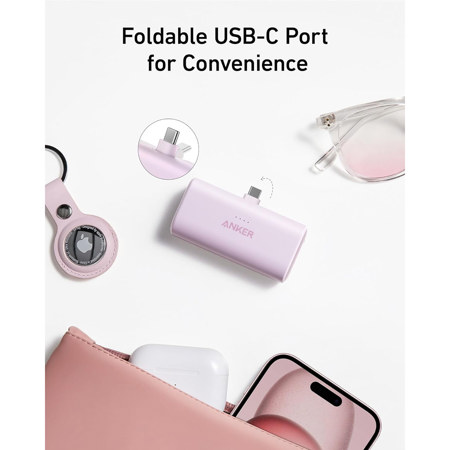 Anker Nano 5000mAh 22.5W Portable Power Bank with USB-C Connector