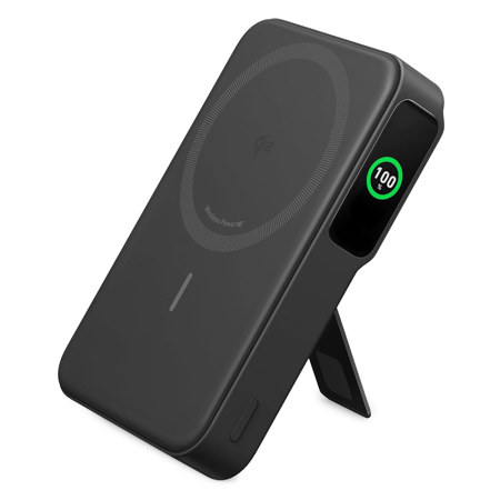 Anker MagGo 10000mAh 15W Magnetic Wireless Power Bank, Black Stone