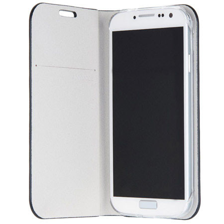 Anymode Dairy Folio Cover Wallet Case for Samsung Galaxy S4, Black