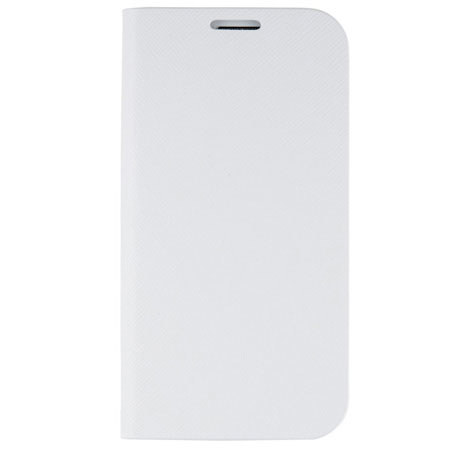 Anymode Dairy Folio Cover Wallet Case for Samsung Galaxy S4, White
