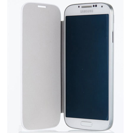 Anymode Folio Hard Cover for Samsung Galaxy S4, White