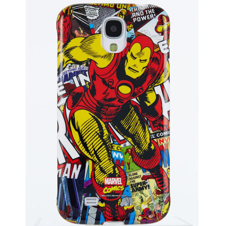 Anymode Marvel Comics Iron Man Polycarbonate Case for Samsung Galaxy S4