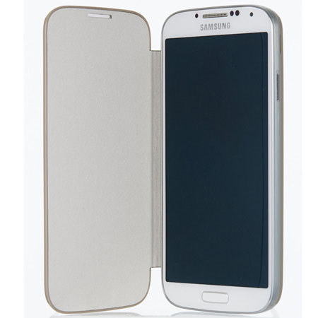 Anymode Kickstand Folio Cover Case for Samsung Galaxy S4, Gray