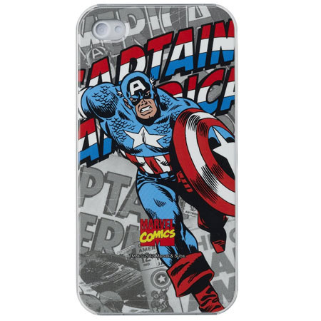 Anymode Marvel Comics Captain America Hard Case for iPhone 4/4S