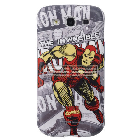 Anymode Marvel Comics Iron Man Kickstand Hard Case for Samsung Galaxy S3