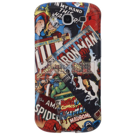 Anymode Marvel Comics Hero Mix 1 Kickstand Hard Case for Samsung Galaxy S3