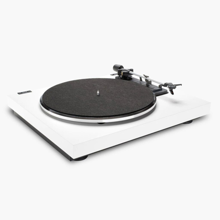 Andover Audio SpinDeck MAX Fully Automatic Two-Speed Turntable, White