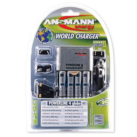 Ansmann Microprocessor Controlled Battery Charger Set