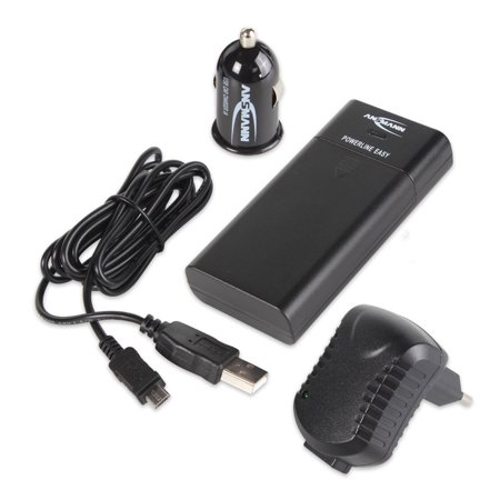 Ansmann Powerline Easy Universal Charger for Lithium-Ion Batteries