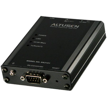 Aten SN3101 One Port RS-232/422/485 Serial Device Server
