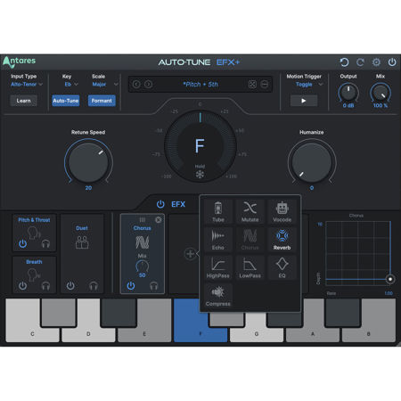 Antares Audio Technologies Auto-Tune EFX+ 10 Plug-In, Perpetual