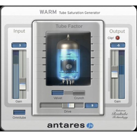 Antares Audio Technologies Auto-Tune Warm Analog Tube Saturation Emulator Plug-In, Perpetual License, Download