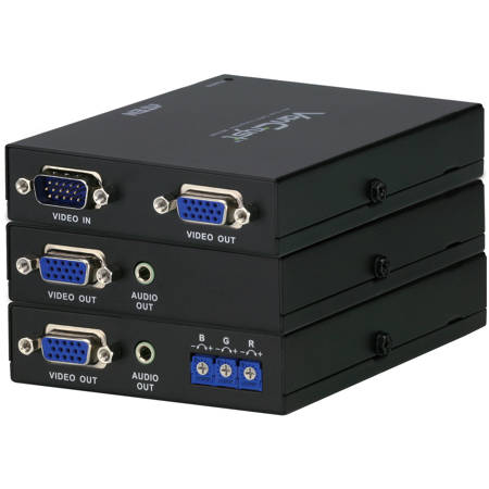 Aten VE170 Audio/Video Over Cat5 Extender for VS1208T/VS1204T Transmitters