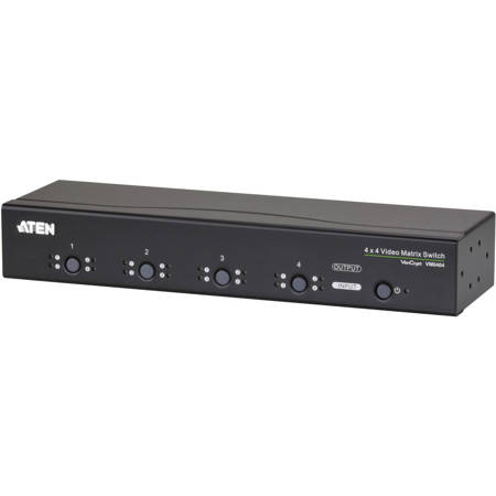Aten VM0404 4x4 Video Matrix Switch with Audio