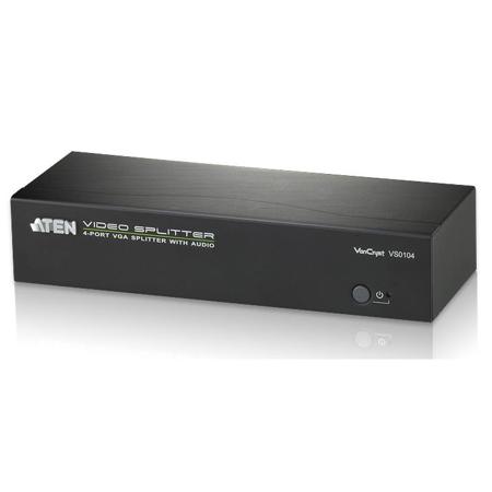 Aten VS0104 4-Port VGA Splitter with Audio