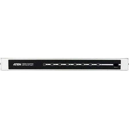 Aten VS0801H Rack Mountable 8-Port HDMI Video/Audio Switch with IR Remote