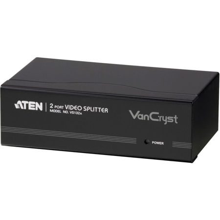 Aten VS132A 2-Port VGA Video Splitter, 2048x1536 Video Resolution