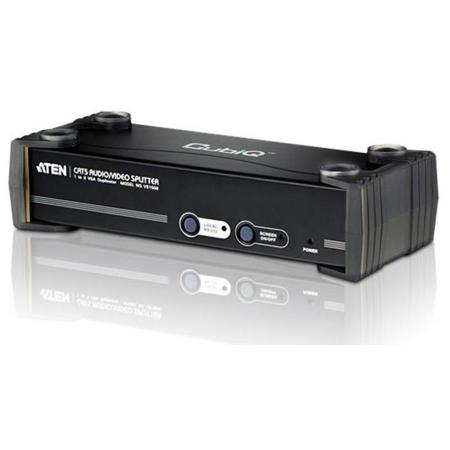 Aten VS1508T 8-Port VGA/Audio Cat 5e/6 Splitter with RS-232, Up to 1920x1200 Video Resolution