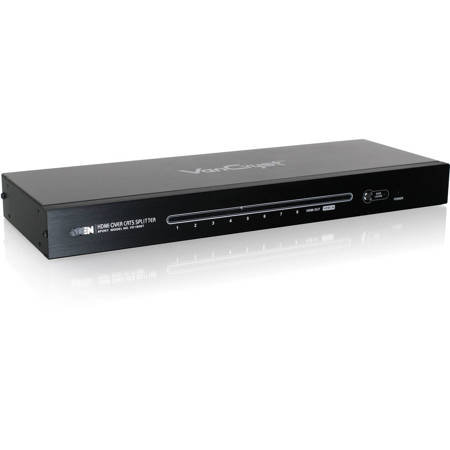 Aten VS1808T 8-Port HD Video/Audio HDMI Over CAT5 Splitter