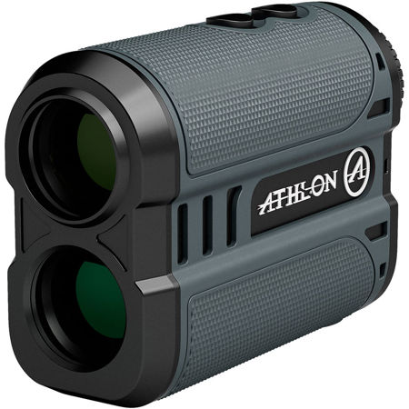 Athlon Optics 6x23 Midas 1200Y Laser Rangefinder, 1,200 Yard Maximum Range, Gray