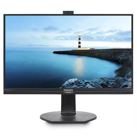 Philips Brilliance 23.8" Full HD LCD Monitor with PowerSensor, Textured Black