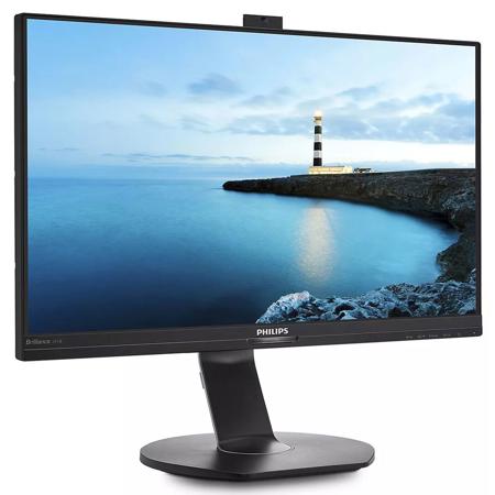 Philips Brilliance 23.8" Full HD LCD Monitor with PowerSensor, Textured Black