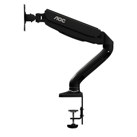 AOC AS110D0 Single Computer Monitor Mount, Gas Spring Arms for 13-31.5" Monitors