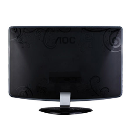 AOC e2440v 24" LED Widescreen Monitor, Piano Black
