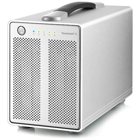 AKiTiO Thunder3 Quad 4-Bay Thunderbolt Enclosure, Up to 40Gbps Transfer Rate
