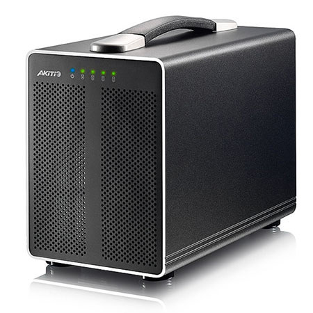 AKiTiO Thunder2 Quad 4-Bay Storage Enclosure without Drive