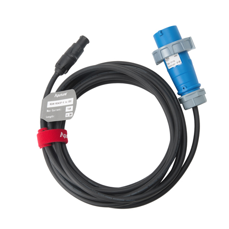 Aputure 19.68' RCAC3F-X to CEE 16A AC Power Cable