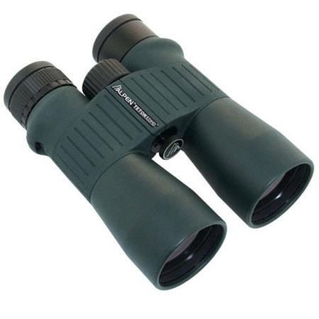 Alpen 10x50 Teton 83 Roof Prism Binocular, 5.0 Degree Angle of View, Green