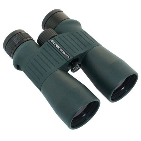 Alpen 15x50 Teton 87 Roof Prism Binocular, 3.8 Degree Angle of View, Green