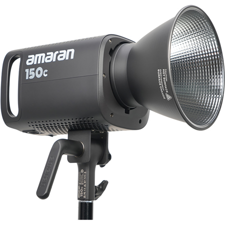 amaran 150C 150W RGBWW Bowens Mount LED Light, Gray