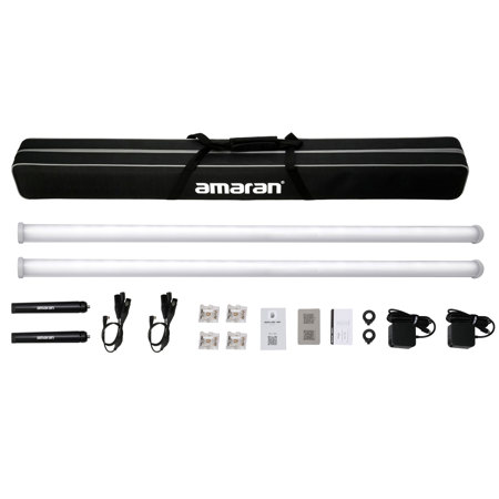 Amaran Amaran PT4c 4' RGBWW LED Pixel Tube 2-Light Production Kit