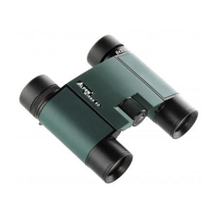 Alpen 8x25 Wings ED HD Roof Prism Binocular, 6.8 Deg. Angle of View, Green/Black