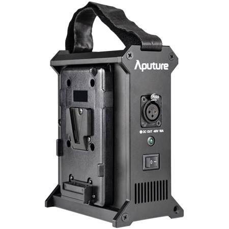 Aputure 2 Bay Battery Power Station for Nova P300c LED Soft Light V Mount APD0170A3B