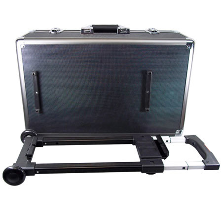 Ape Case Large XL Roller Hard Case, Grey/Black