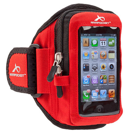 Armpocket Aero i-10 Medium Armband, Red