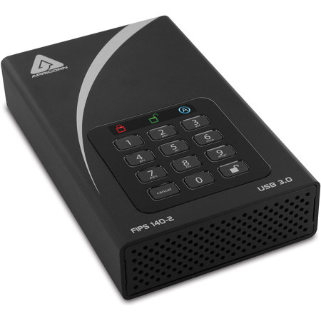 Apricorn Aegis Padlock DT FIPS USB 3.2 Gen 1 Encrypted External Desktop Drive 4TB