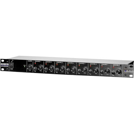 Art Pro Audio MX821S 8-Channel Mic/Line Mixer with Stereo Outputs