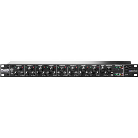 Art Pro Audio MX822 8-Ch Stereo Rackmount Mixer w/ Effects Loop