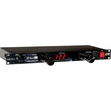 Art Pro Audio SP4x4 PRO LED Voltmetered Power Distribution System with Gooseneck