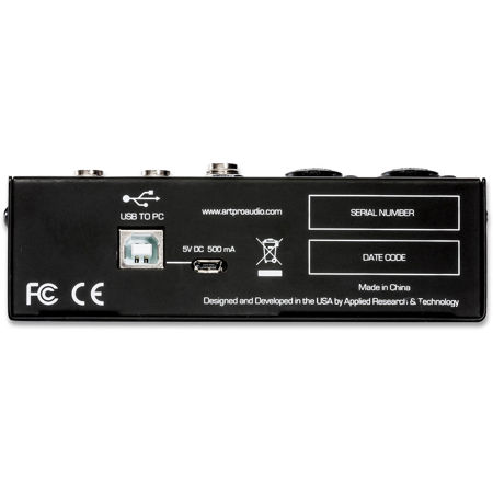 Art Pro Audio USBMix4 4-Channel Mixer/USB Audio Interface